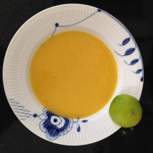 Hokkaido græskar suppe
