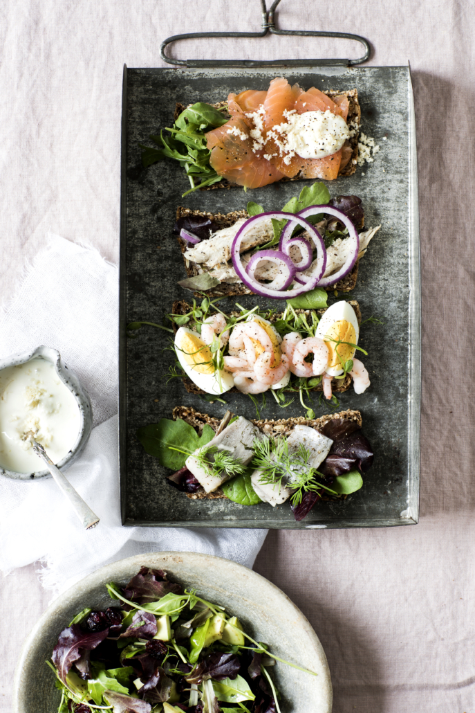 Smørrebrød, fisk